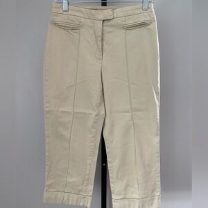 Willi Smith Light Beige Capri Pants